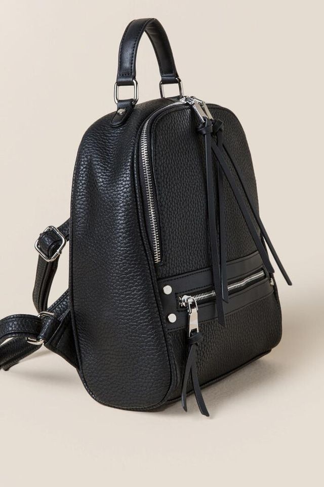 the francesca backpack in black