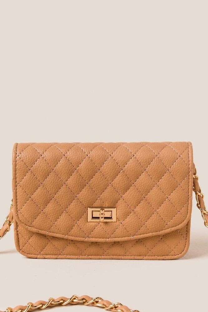 Quilted Joan Crossbody Bag -3 colors