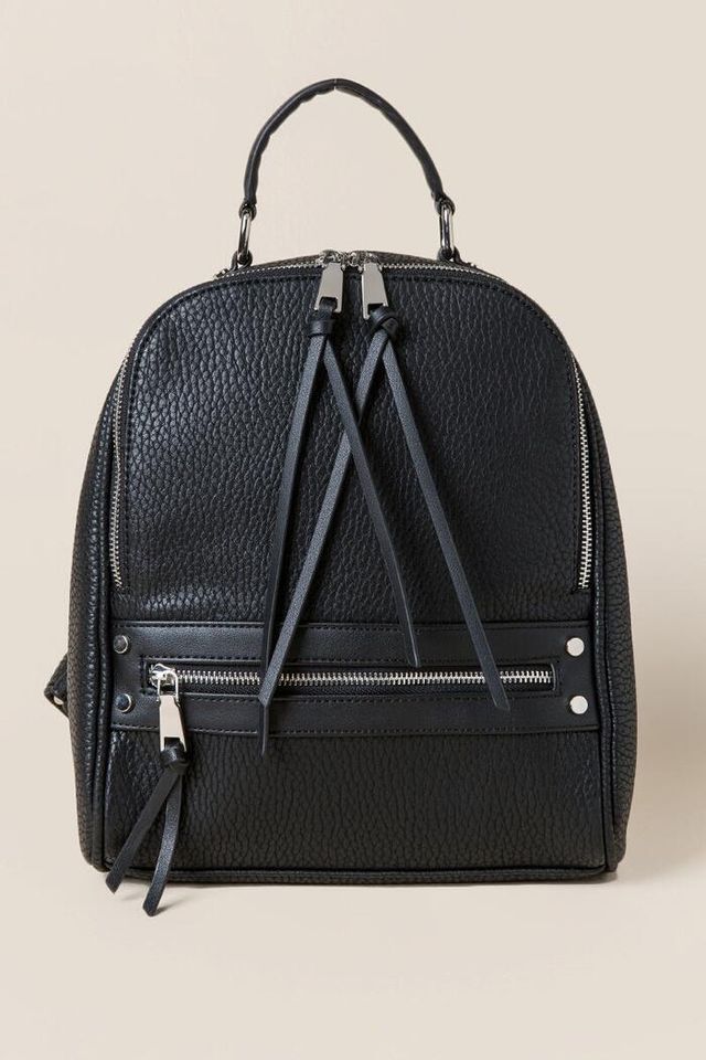 Francesca's Nicolette Convertible Side Zip Backpack