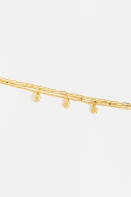 Zoe Layered Anklet