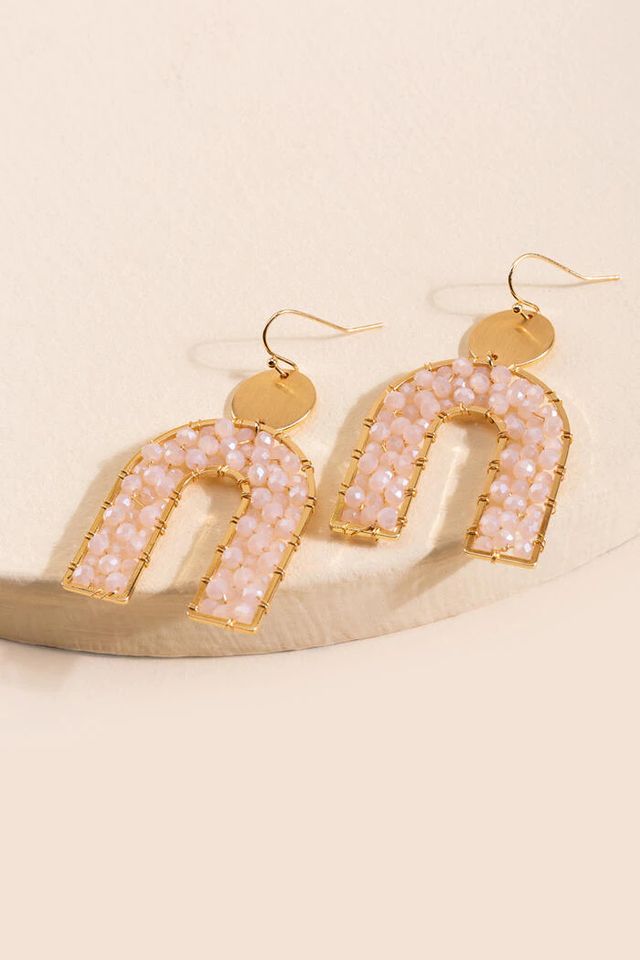 Francesca's Sammi Upside Down U-Drop Earrings