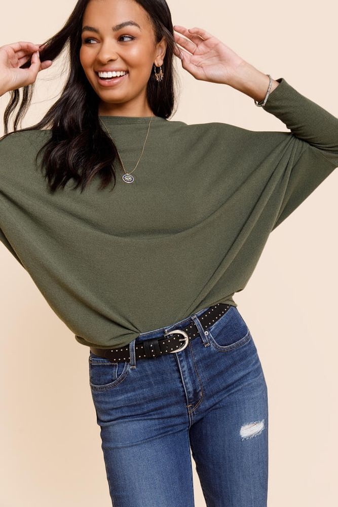 The Long Sleeve Dolman Tee – Sold Out NYC, 44% OFF