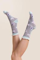 Cuzco Llama Crew Socks