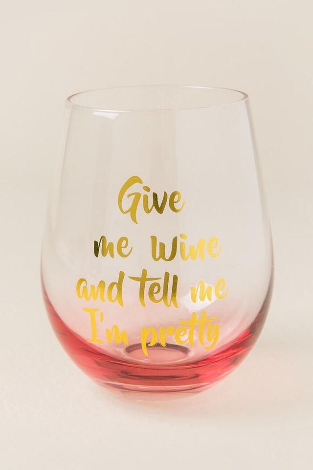 Francesca Stemless Wine Glass