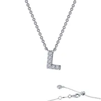 Letter Pendant Necklace