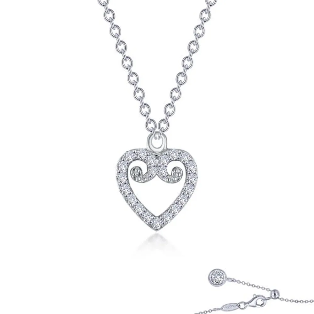 Mini Open Heart Necklace