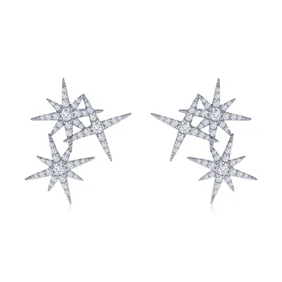 Star Cluster Stud Earrings