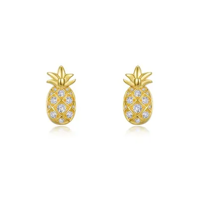 Pineapple Stud Earrings