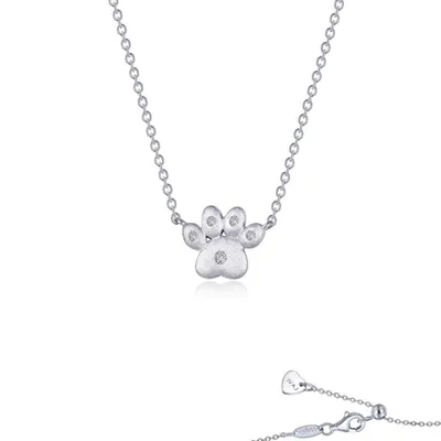 Puffy Paw Print Necklace