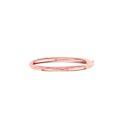 14K Gold Polished 5mm Bangle