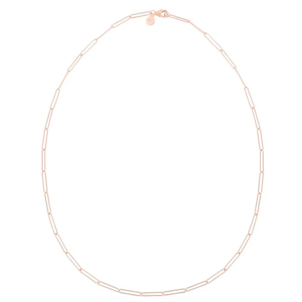 14K Lungo Paperclip Chain Bracelet