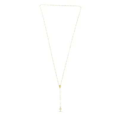 14K Rosary Necklace