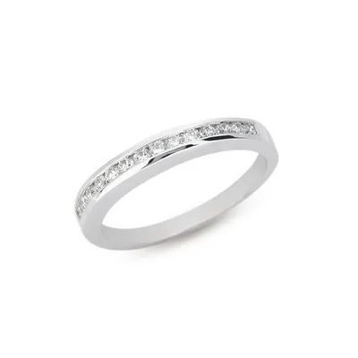 Diamond Channel Set Band