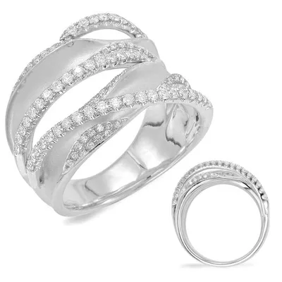 White Gold Fashion Ring