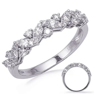 Platinum Diamond Fashion Ring