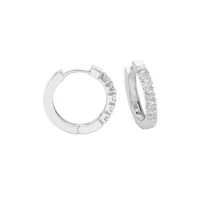 Diamond Huggie Earring