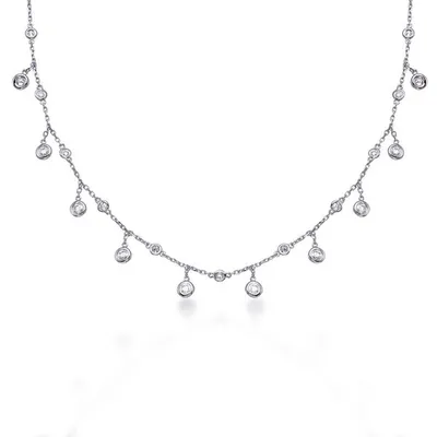 Diamond By The Yard Necklace