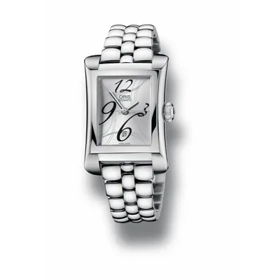 Oris Atelier Rectangular Date and Stainless steel bracelet