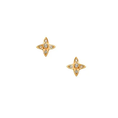 The Lumiere Earrings in Rose Gold