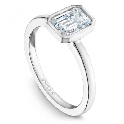 A Noam Carver Engagement Ring in Platinum 950