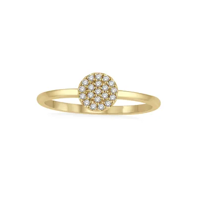 Round Disc Ring