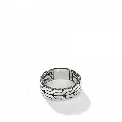 Carved Chain Band Ring