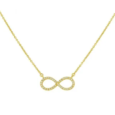 Diamond Infinity Necklace