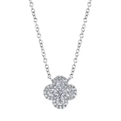 Diamond Clover Necklace