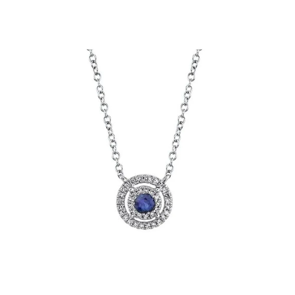 Large Sapphire Necklace (September Birthstone) – Down to Earth Jewellery