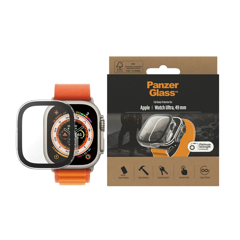 PanzerGlass Full Body Case for Apple Watch Ultra - Clear