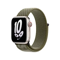 Apple 38/40/41mm Sequoia/Pure Platinum Nike Sport Loop