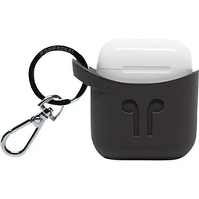 PodPocket Flex AirPod Case for 1st & 2nd gen - Cocoa Gray