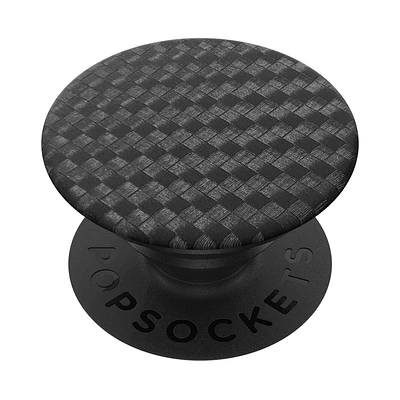 PopSockets PopGrip - Carbonite Weave Black