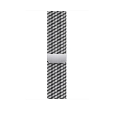 Apple 38/40/41mm Silver Milanese Loop