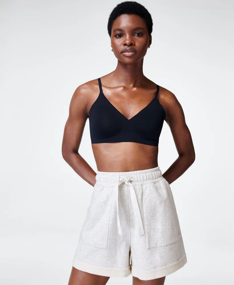 Barely There Black Sports Bra