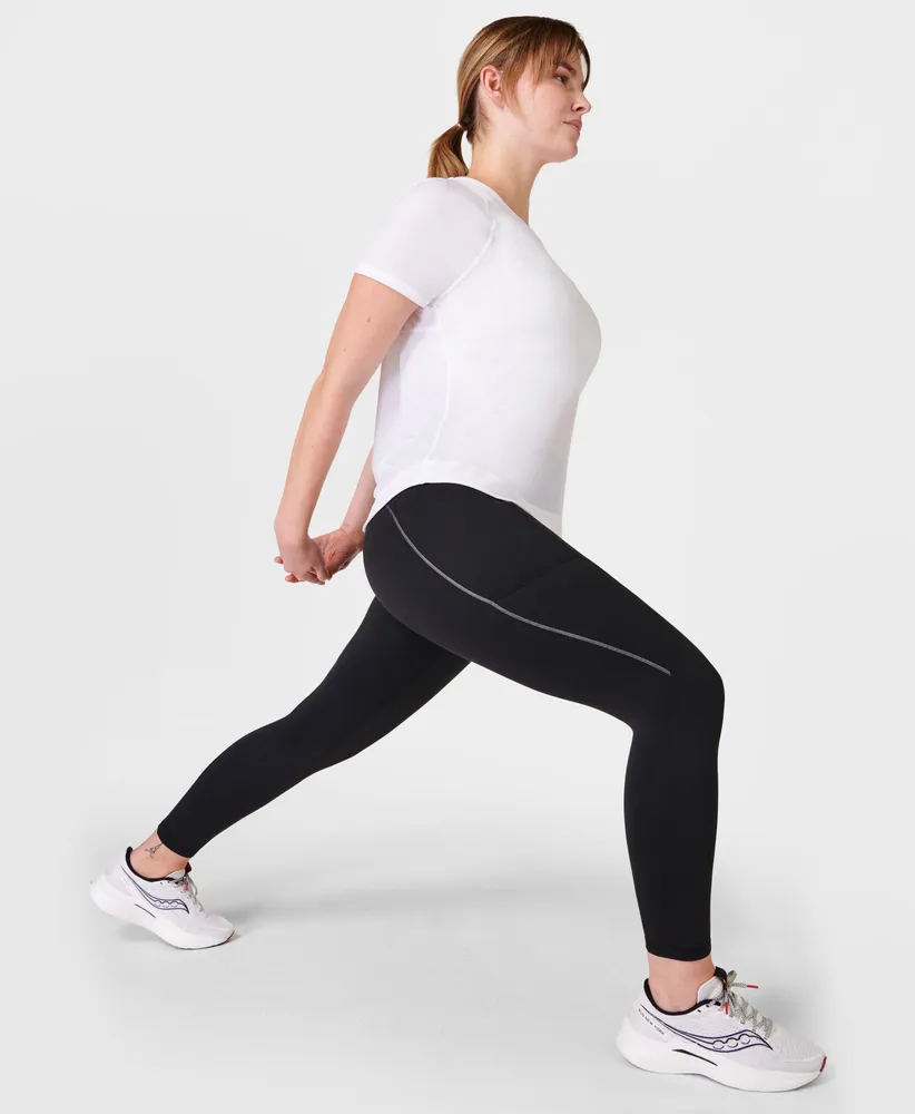 Sweaty Betty Therma Boost 2.0 Reflective Running Leggings in Black