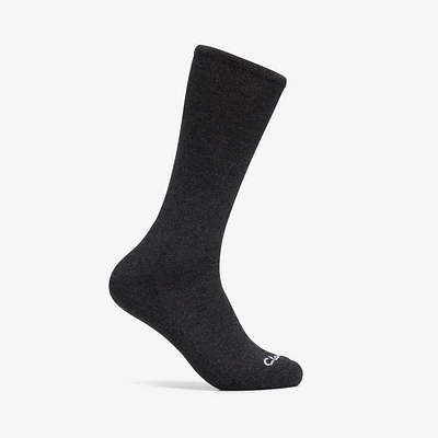 Solid Crew Sock Charcoal