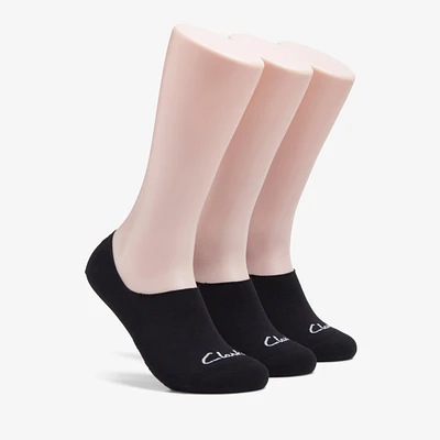 3 pack Solid Liner Sock