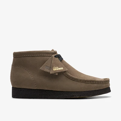 Wallabee Boot Dark Grey Suede