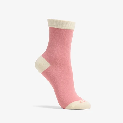 Ringer Crew Bamboo Sock Salmon