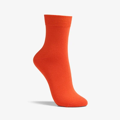 Solid Dress Crew Sock