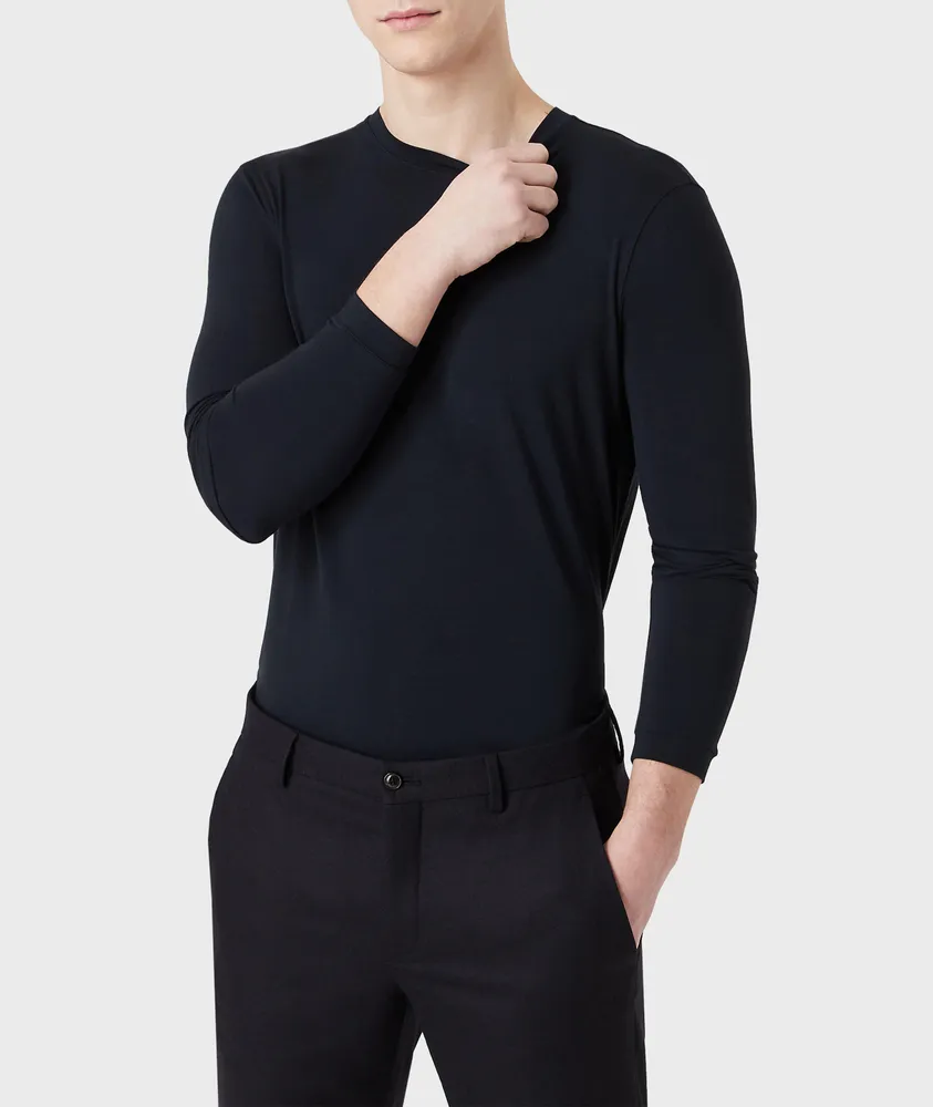 Long-Sleeve Stretch T-Shirt