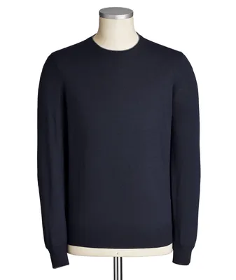 Virgin Wool-Cashmere Sweater