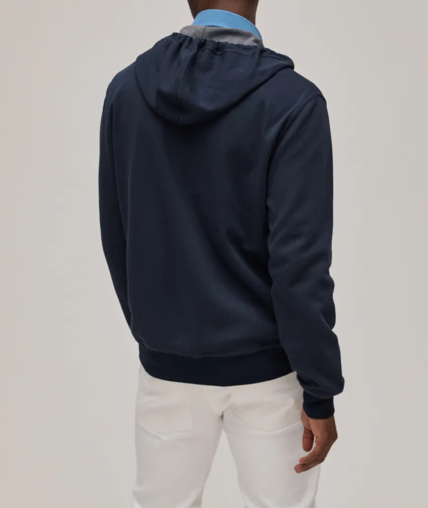 Zip-Up Hooded Sweater