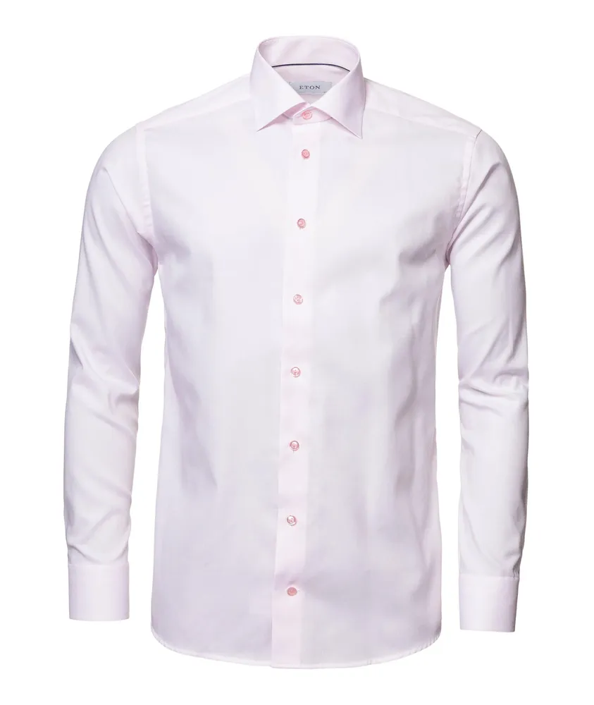 Slim-Fit Textured Dress Shirt