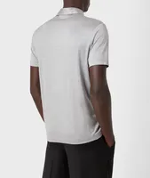 Slim-Fit Silk-Cotton Jersey Polo