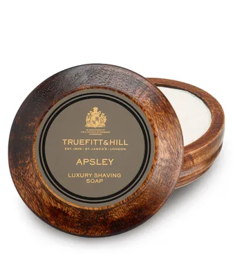 Apsley Shaving Soap in Wooden Bowl