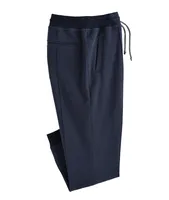 Cotton Pleated Drawstring Joggers