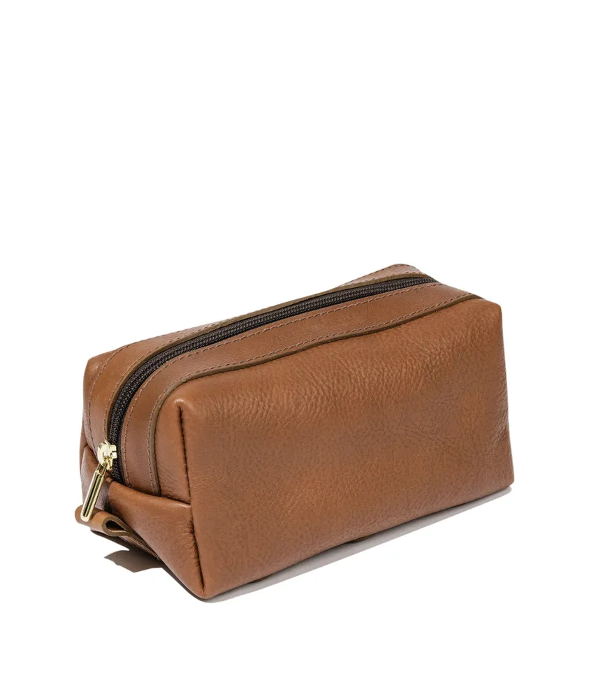 Leather Dopp Kit 