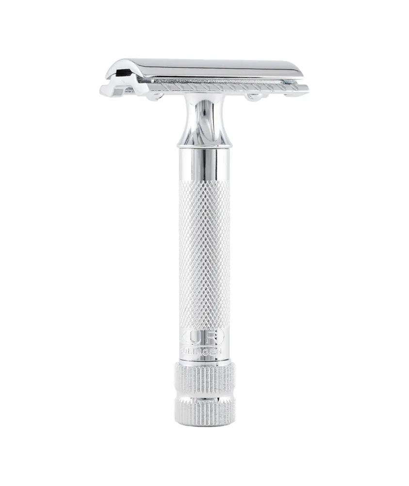 Double Edge Safety Razor, Straight Cut, Extra Thick Handle
